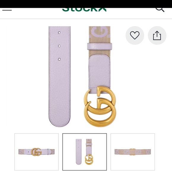 NIB GUCCI GG MARMONT JUMBO GG BELT SIZE 95 IT 38 - Picture 3 of 5